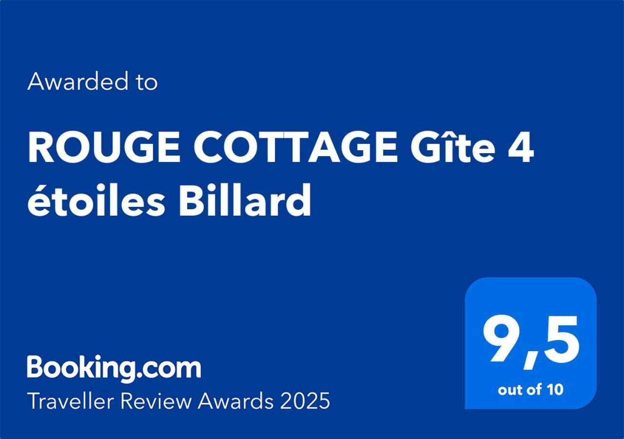 Gueutteville-les-Gres Rouge Cottage Gite 4 Etoiles Billard מראה חיצוני תמונה